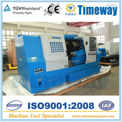 La máquina de torsión de doble husillo CNC AK-25DS La elección perfecta para el mecanizado de trabajo pesado