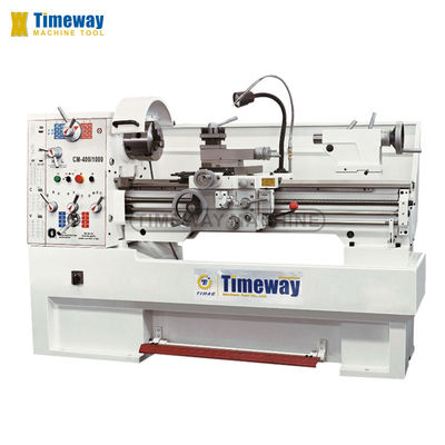 Diámetro de oscilación 410mm de trabajo ligero de precisión de la brecha de cama torno CM-400 con rendimiento