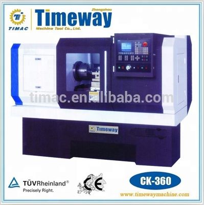 Máquina de torneado CNC horizontal para la fabricación a gran escala