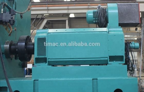 Máquina de torno CNC horizontal de gran tamaño de 80 toneladas para rodillos de gran diámetro