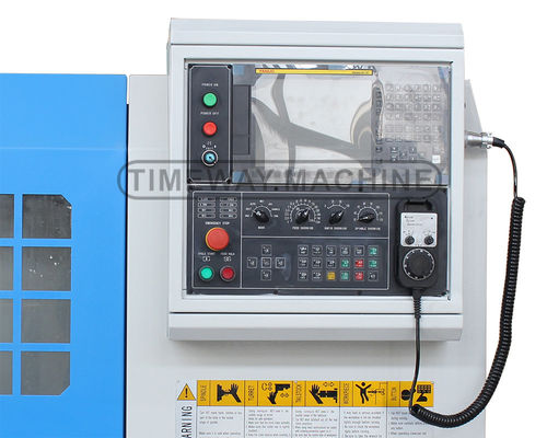 550 mm de ancho de cama Economic CNC Torno horizontal para el mecanizado de precisión y velocidad rápida