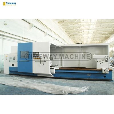 Capacidad de carga de 6000 kg Torno CNC de metal de cama plana de Yantai con sistema de control horizontal