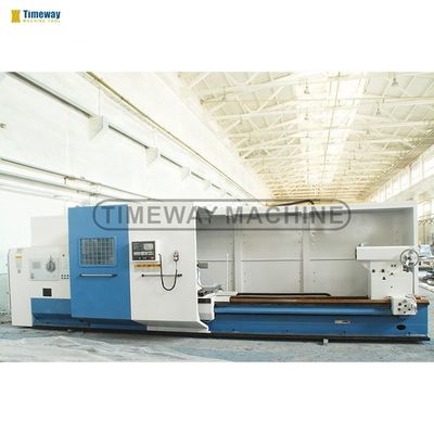 Capacidad de carga de 6000 kg Torno CNC de metal de cama plana de Yantai con sistema de control horizontal