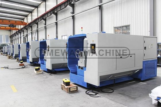 0.008mm precisión de reposicionamiento torneo CNC horizontal de trabajo pesado para maquinaria industrial