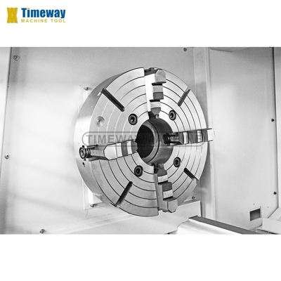 800 mm de ancho de la cama cama plana máquina de torno CNC con funciones completas y Max. 520 mm swing