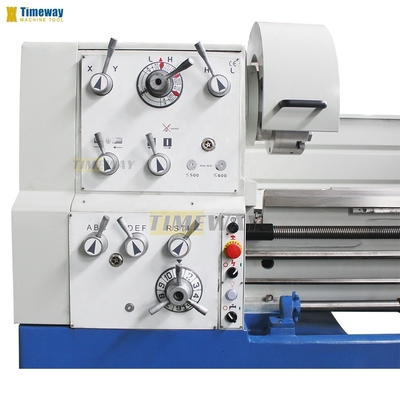 Máquina de torno manual de alta precisión con velocidad de eje 25 2000 rpm