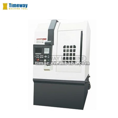 Alimentación rápida en el eje Z de 10 m/min Pequeño torno vertical CNC para talleres de reparación de máquinas