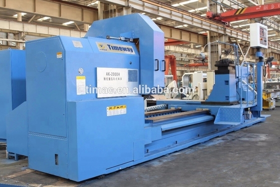 Sistema CNC SIEMENS Torno CNC gigante para el mecanizado de piezas de trabajo de hasta 5000 mm de longitud