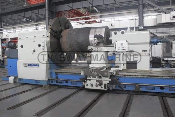 Potencia del motor de husillo de 75kW Máquina de torno horizontal de trabajo pesado con capacidad de gran tamaño