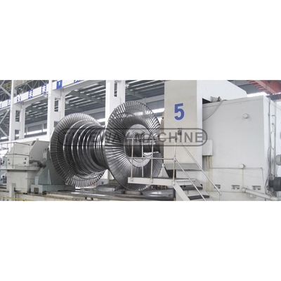 Potencia del motor de husillo de 75kW Máquina de torno horizontal de trabajo pesado con capacidad de gran tamaño