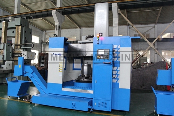 Tabla de trabajo de 800 mm y torno vertical CNC de anchura de cama de 1070 mm para el mecanizado de agujeros grandes