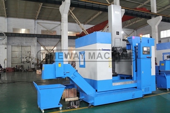 Tabla de trabajo de 800 mm y torno vertical CNC de anchura de cama de 1070 mm para el mecanizado de agujeros grandes