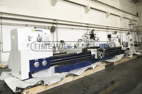 865mm Swing 6 toneladas de precisión Torno horizontal para trabajos pesados y piezas de trabajo grandes