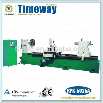MT 5 Perforación por husillo de 58 mm Torno CNC especializado para taladro y grabado de rodillos