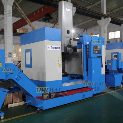 Rectangular Rails CNC máquina de torno vertical con 2 ejes y garantía después de la venta