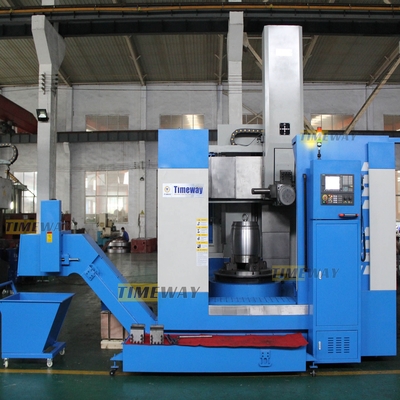 Rectangular Rails CNC máquina de torno vertical con 2 ejes y garantía después de la venta