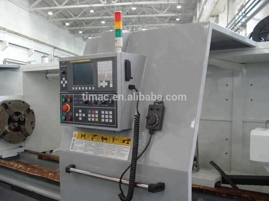 QK-190A País del aceite CNC Torno de trabajo pesado Capacidad de mecanizado y peso de la pieza de trabajo de 1500 kg