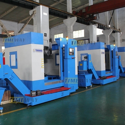 Rectangular Rails CNC máquina de torno vertical con 2 ejes y garantía después de la venta