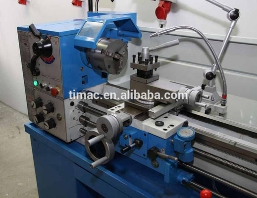 330mm Max Swing Manual Precisión del engranaje Cabeza del torno de metal La herramienta de trabajo de metal definitiva