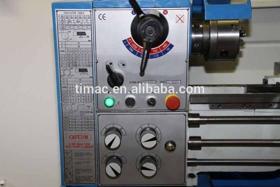 330mm Max Swing Manual Precisión del engranaje Cabeza del torno de metal La herramienta de trabajo de metal definitiva