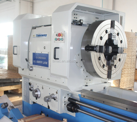Máquina de tornillo especial para tuberías con roscado de aceite Máxima longitud de la pieza de trabajo 9000 mm