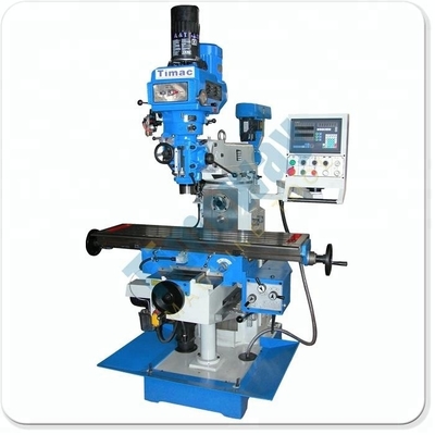 3 Ejes TIMEWAY H/V cabeza de molino torreta fresadora TM500 con voltaje personalizable