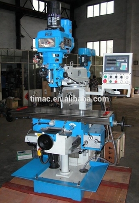 3 Ejes TIMEWAY H/V cabeza de molino torreta fresadora TM500 con voltaje personalizable