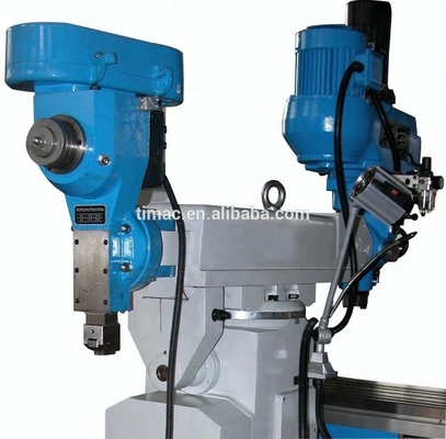 3 Ejes TIMEWAY H/V cabeza de molino torreta fresadora TM500 con voltaje personalizable