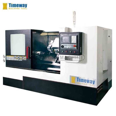 Torno CNC para piezas pequeñas y medianas de alta precisión de 210 mm