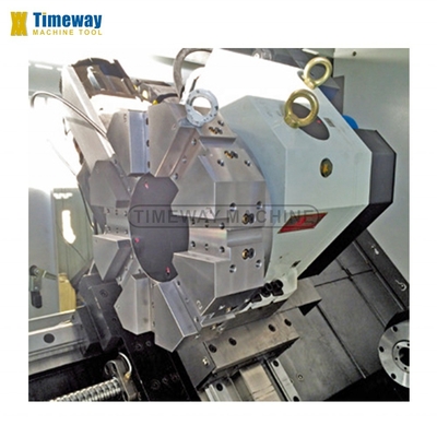 Torno CNC para piezas pequeñas y medianas de alta precisión de 210 mm