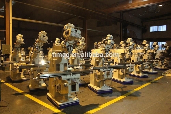 Máquina de fresado de torreta vertical de tensión M250 personalizada con potencia de motor de husillo de 2,25 kW