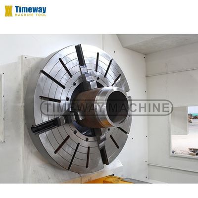 Torno CNC para la fabricación de tuberías de roscado de cilindro cónico de 140 mm para la industria petrolera