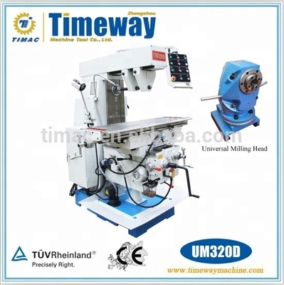 Tipo de guía rectangular Máquina de fresado horizontal universal Molinero normal para metal