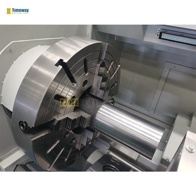 600mm ancho de la cama 255mm 280mm broca de husillo CNC tubo de roscado herramienta de torno para el país del petróleo