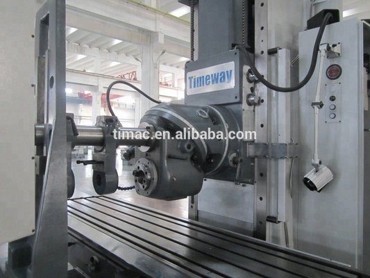 Máquina de fresado universal de tipo cama de trabajo pesado BM715 con recorrido de mesa de 1500x670x700 mm