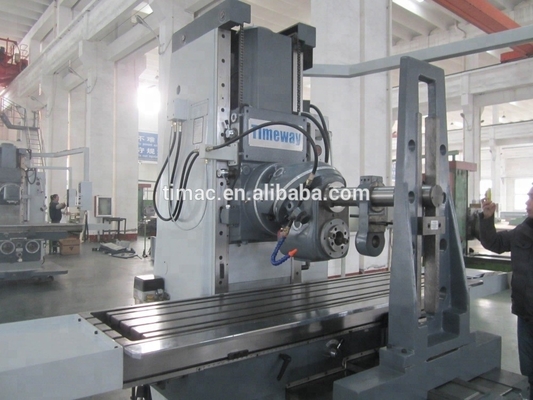 Máquina de fresado universal de tipo cama de trabajo pesado BM715 con recorrido de mesa de 1500x670x700 mm