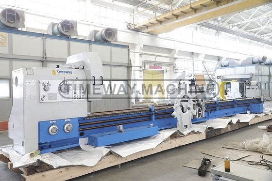 865mm Swing 6 toneladas de precisión Torno horizontal para trabajos pesados y piezas de trabajo grandes