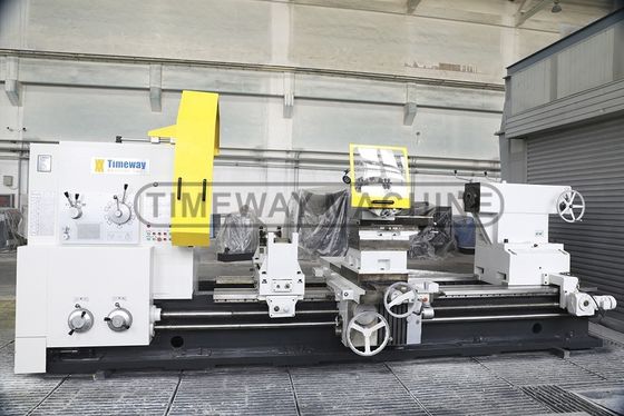 865mm Swing 6 toneladas de precisión Torno horizontal para trabajos pesados y piezas de trabajo grandes