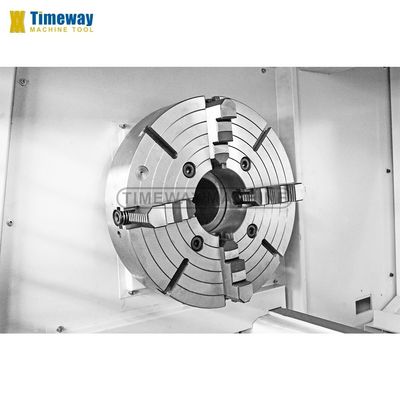Torno CNC de lecho plano económico en 2020 con capacidad de mecanizado ligero