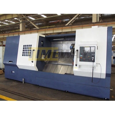 Velocidad máxima del husillo 2000 rpm Torno CNC horizontal de 4 ejes ideal para la producción en volumen