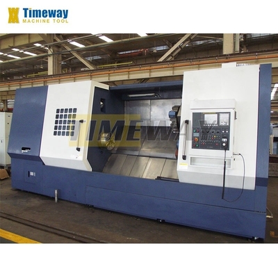 Velocidad máxima del husillo 2000 rpm Torno CNC horizontal de 4 ejes ideal para la producción en volumen