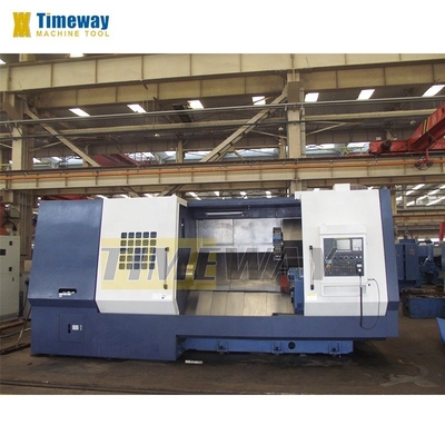 Velocidad máxima del husillo 2000 rpm Torno CNC horizontal de 4 ejes ideal para la producción en volumen