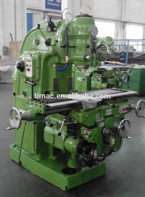 Máquina de fresado de rodilla vertical con motor de husillo de 15 kW para aplicaciones de fresado versátiles