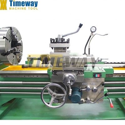 Timeway Z-Axis Travel 2810mm Torno manual de país de petróleo para girar rosca de tubería