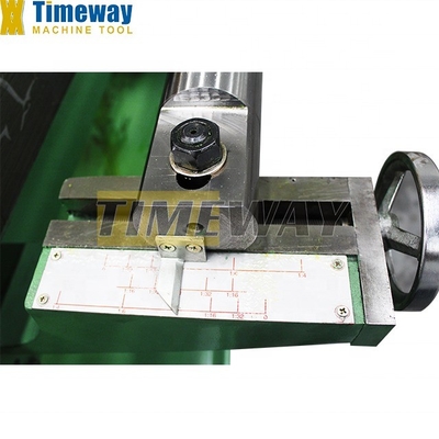 Timeway Z-Axis Travel 2810mm Torno manual de país de petróleo para girar rosca de tubería