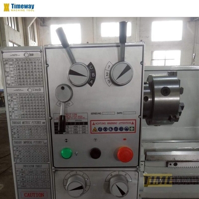Capacidad de procesamiento ligero Torno manual de precisión para torneado multifuncional 1,5 kW