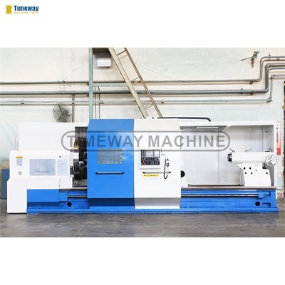V4 Post de herramientas CNC Torno horizontal de trabajo pesado 13500KG para mecanizado de alta precisión
