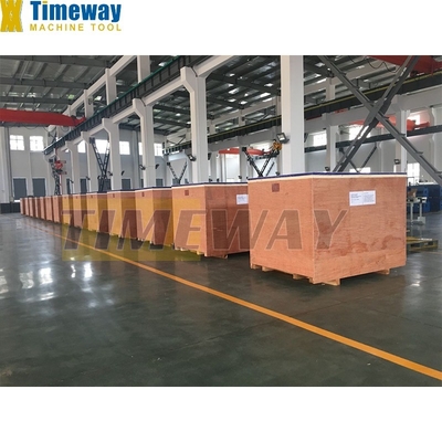 Procesamiento de piezas de trabajo metálicas Guía de cargas pesadas personalizada Tren de rodadura horizontal Torno CNC