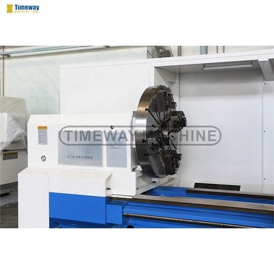 V4 Post de herramientas CNC Torno horizontal de trabajo pesado 13500KG para mecanizado de alta precisión