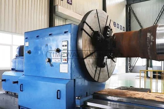 Alta rigidez 1 7 Eje de perno con perno de 300 mm de longitud de la cola de la pluma de viaje de tipo gigante Torno Machine